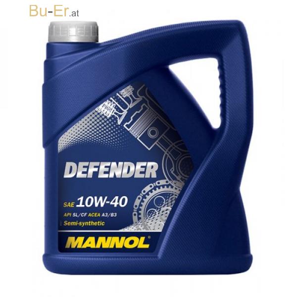 Mannol Defender 10W-40 Diesel & Benziner Motoröl 5l